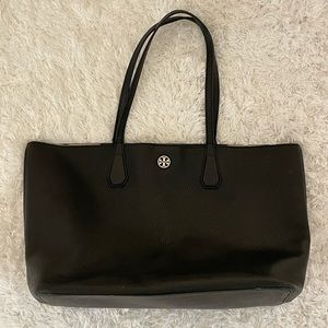 Tory Burch Leather Open Tote